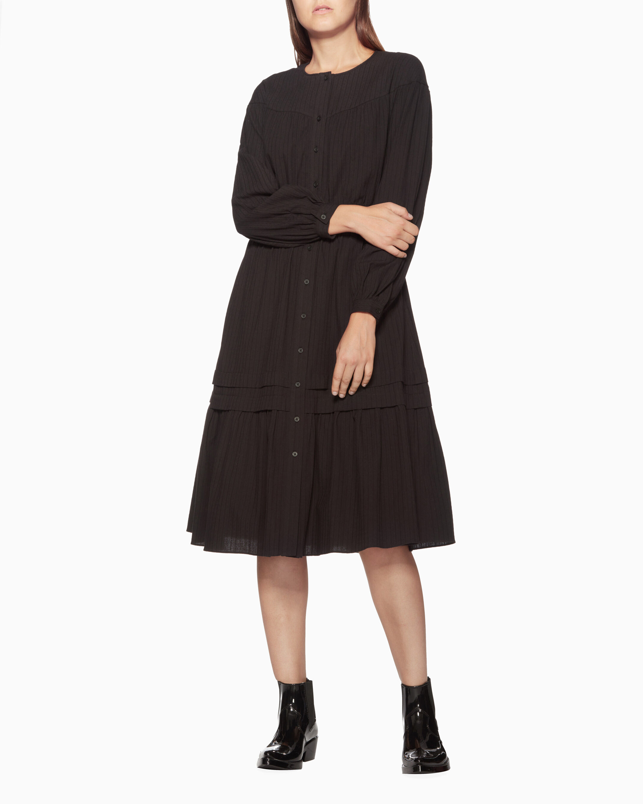 calvin klein prairie dress
