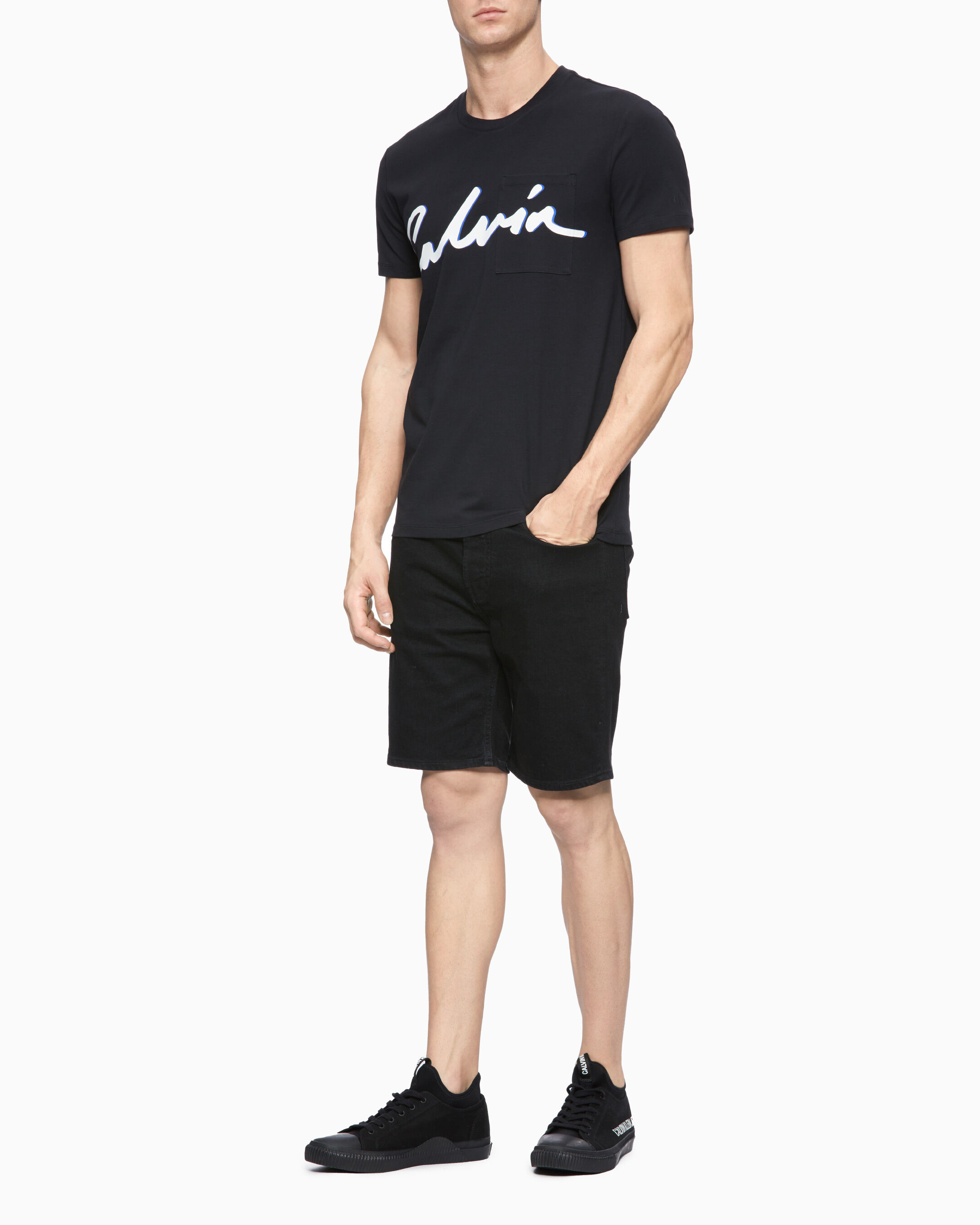 calvin klein pocket tee