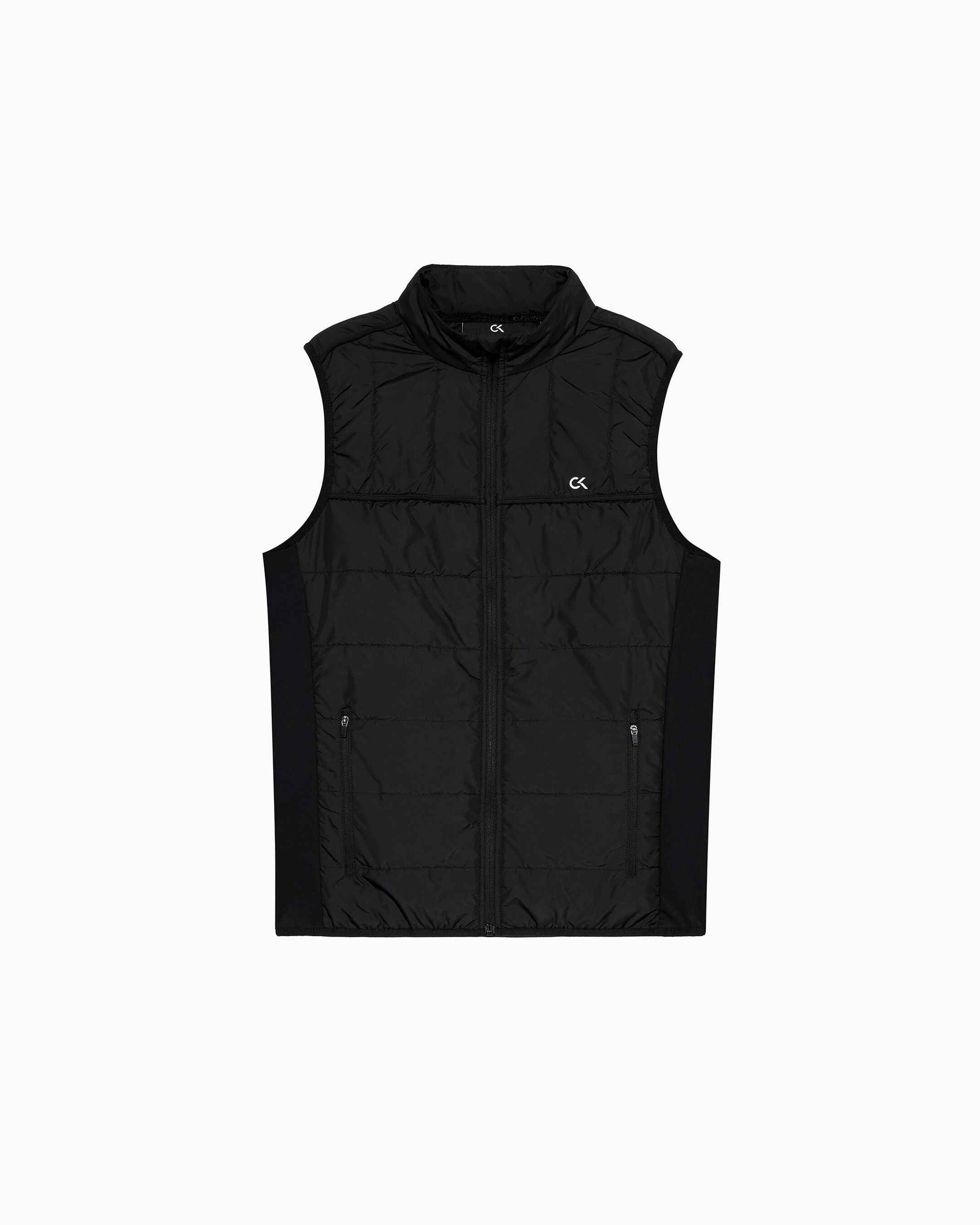 calvin klein sleeveless jacket