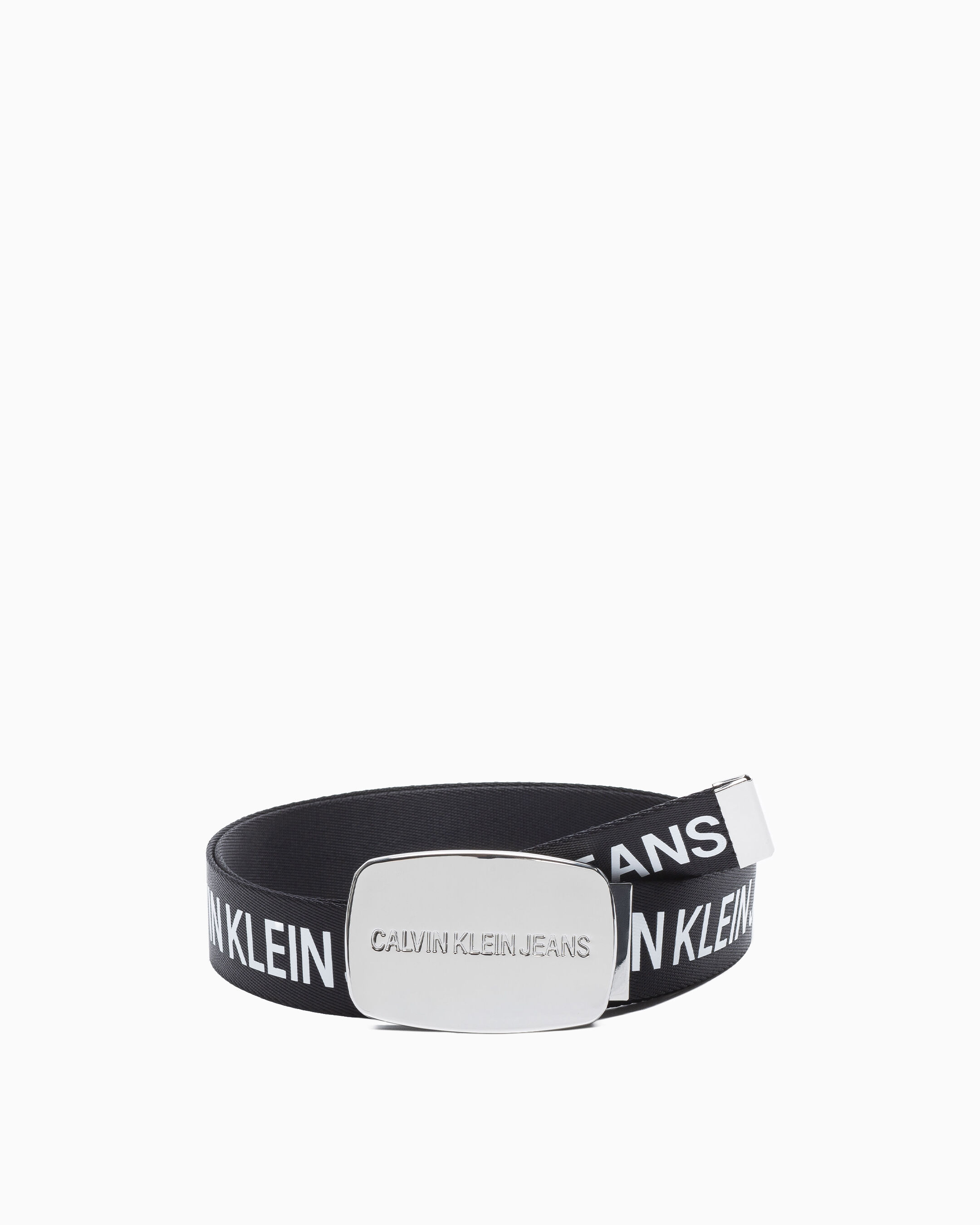 calvin klein webbing belt
