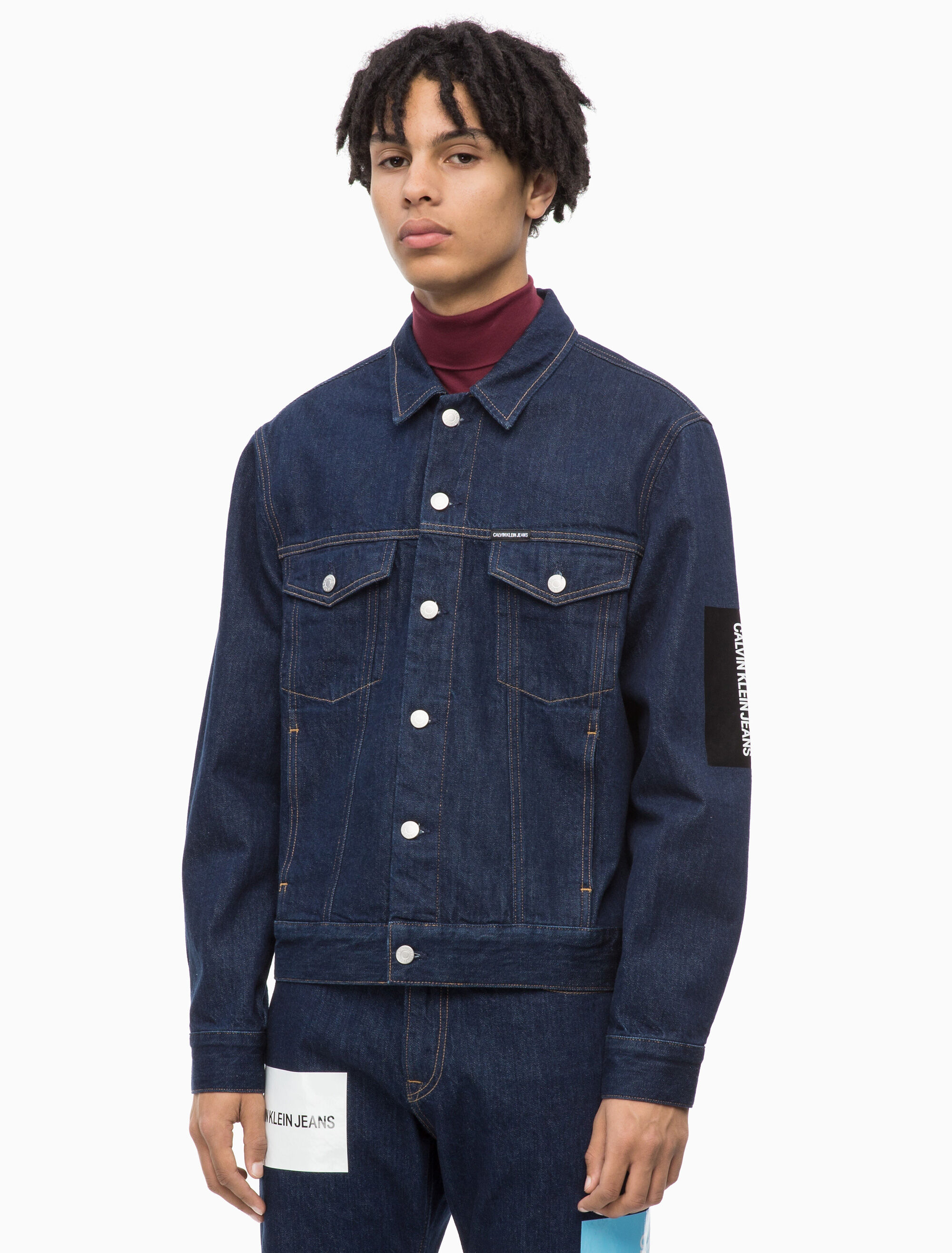 calvin klein classic trucker