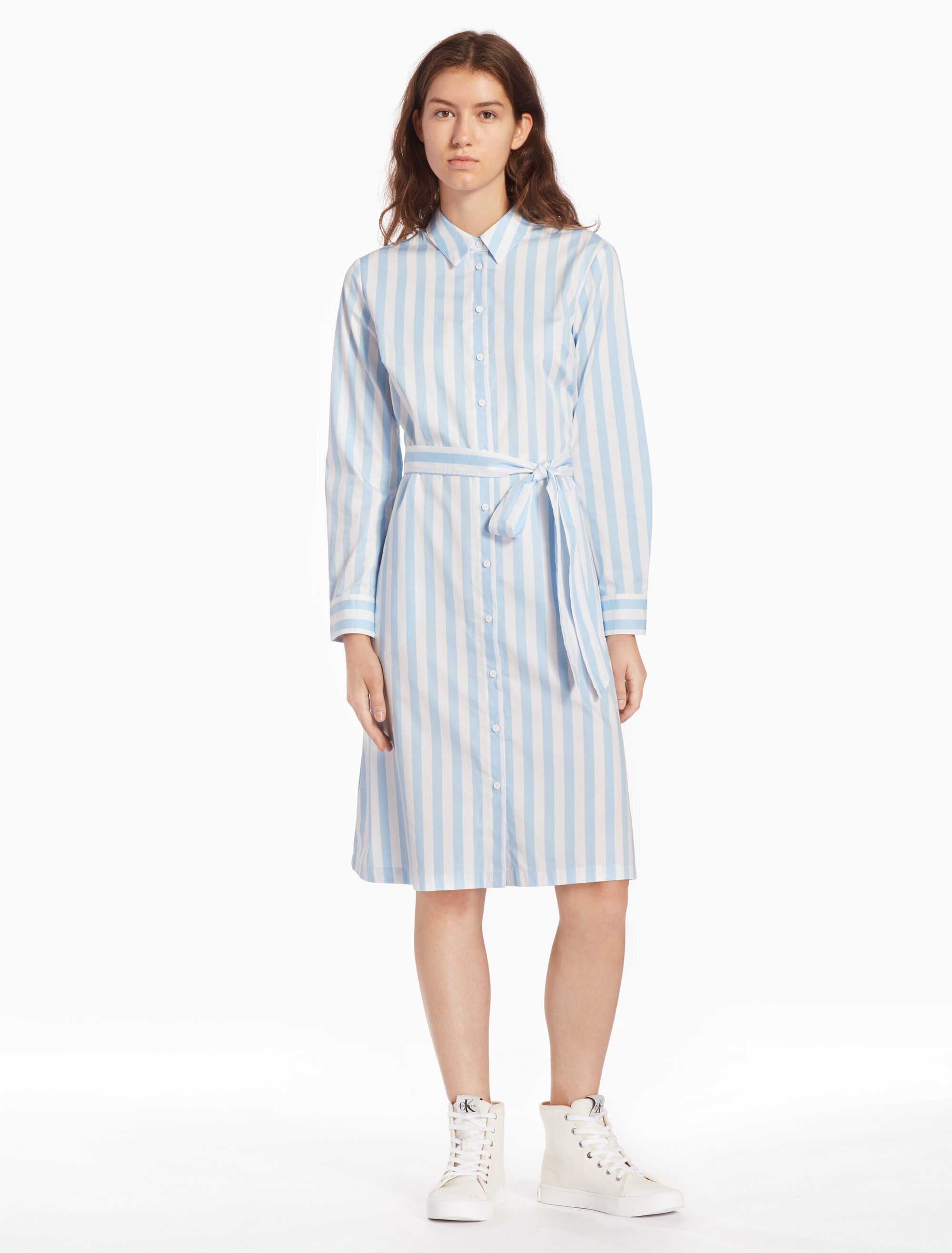 calvin klein striped shirt