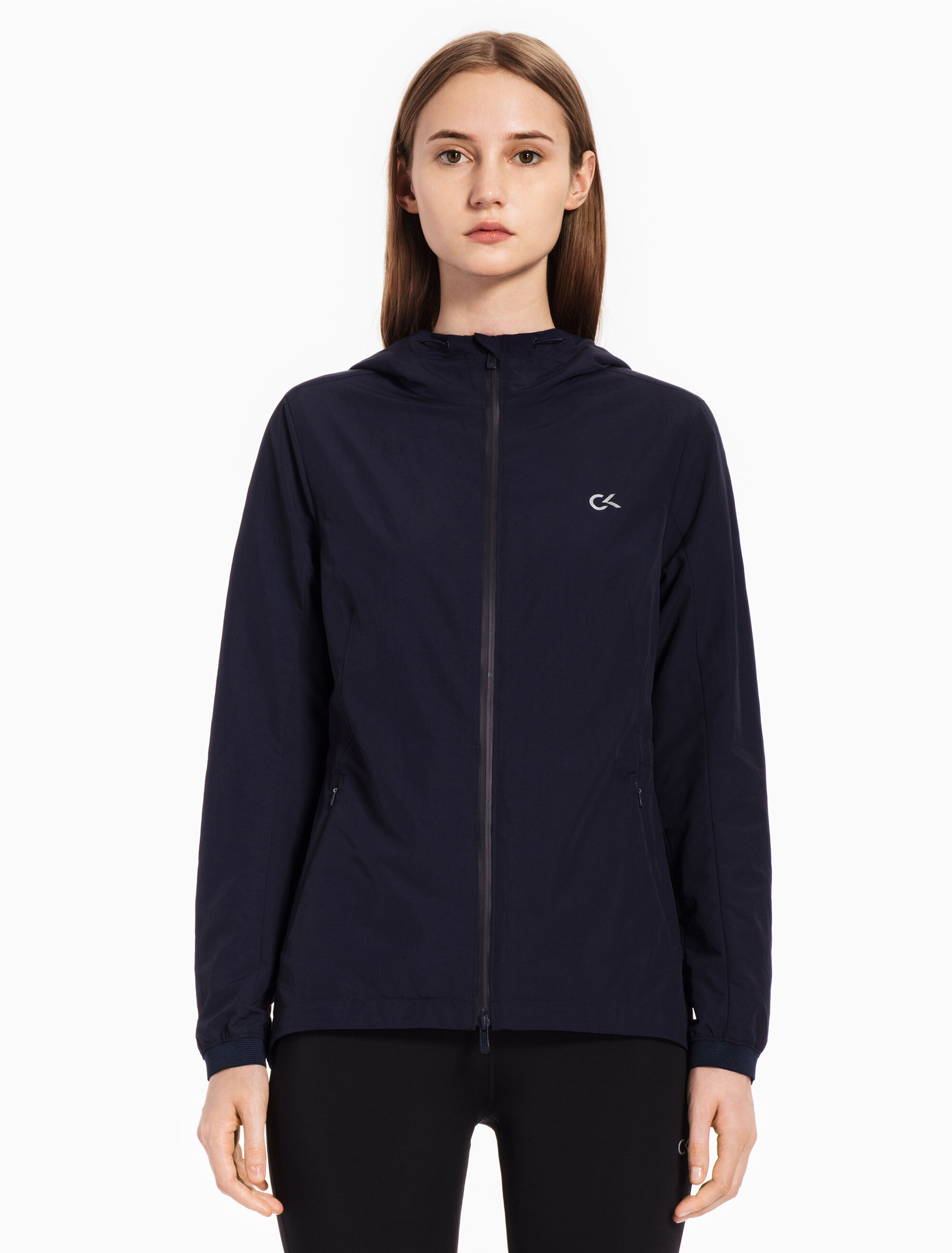 reflective jacket calvin klein